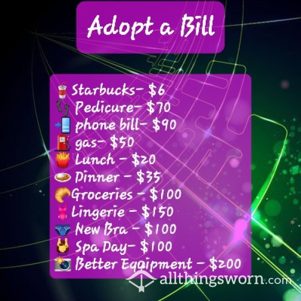 Adopt A Bill