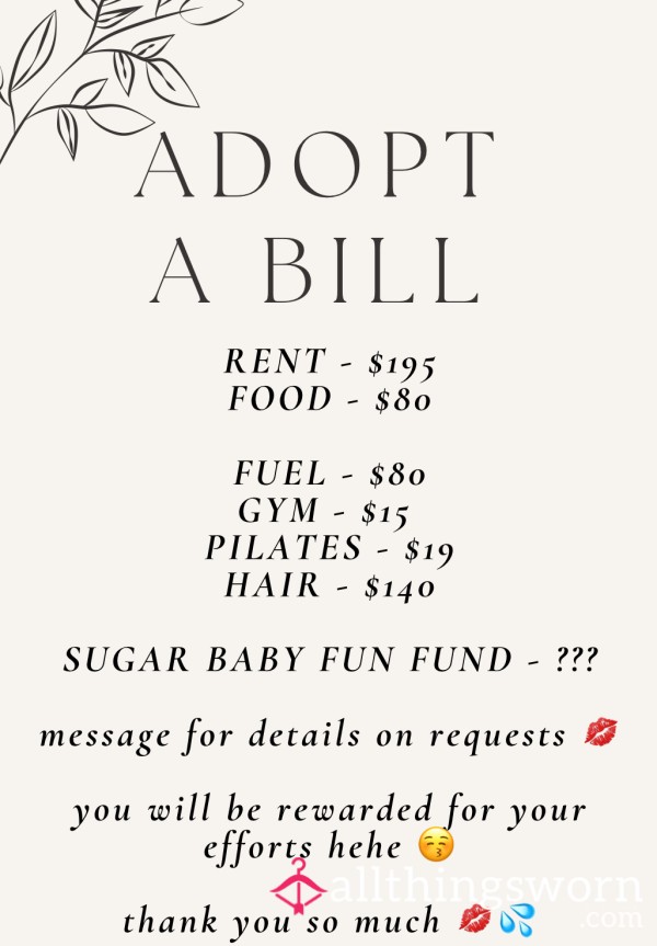 ADOPT A BILL