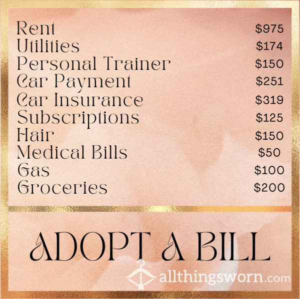 Adopt A Bill