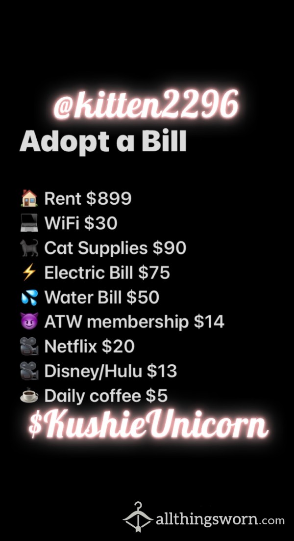 Adopt-A-Bill