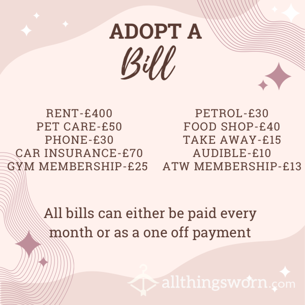 Adopt A Bill 💸