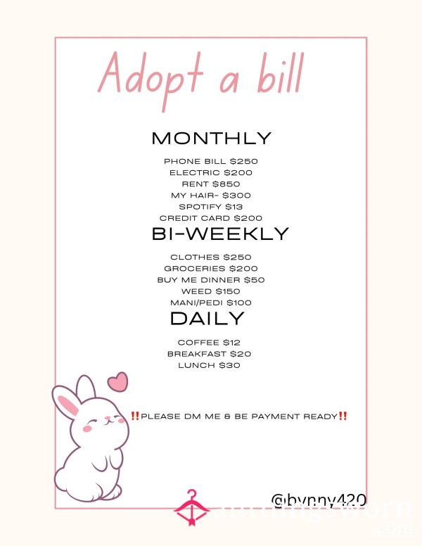 Adopt A Bill