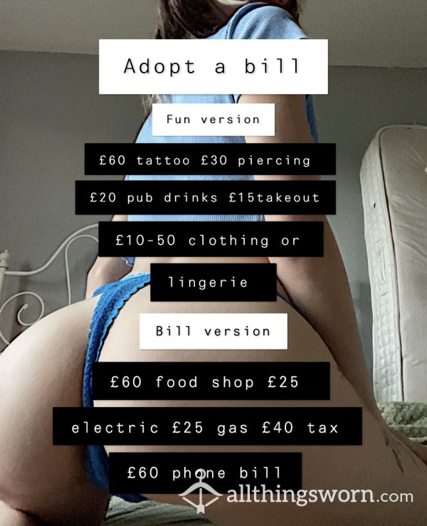 Adopt A Bill💕