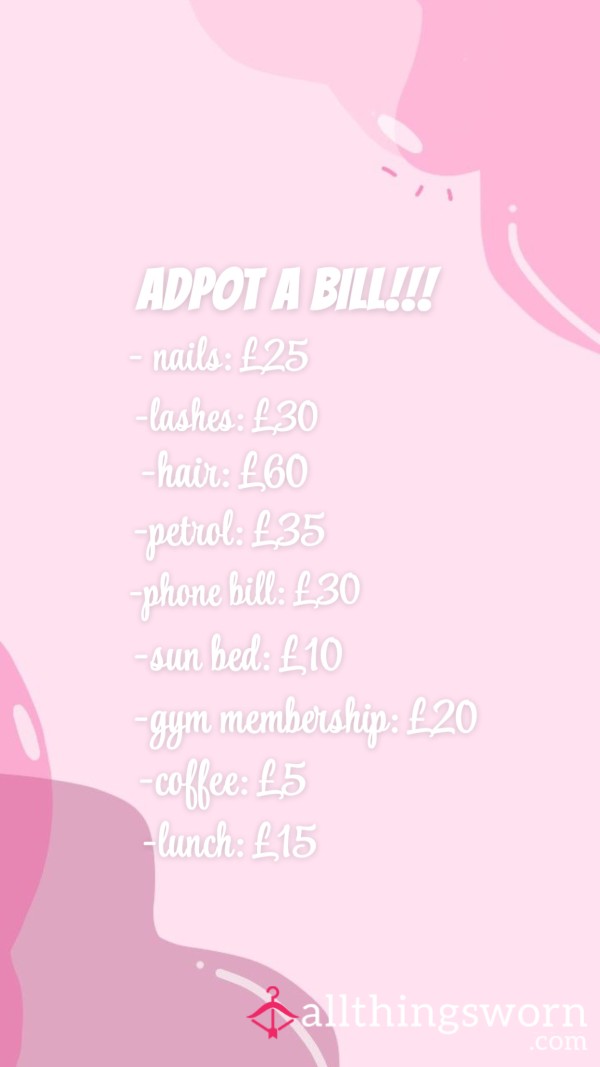 Adopt A Bill 💸