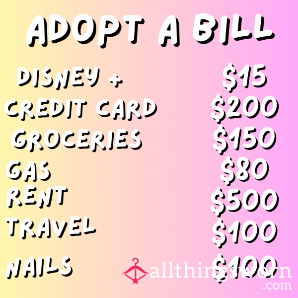 Adopt A Bill