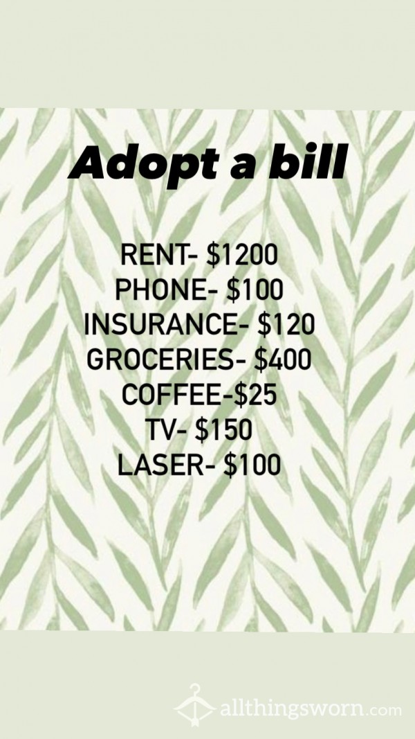 Adopt A Bill