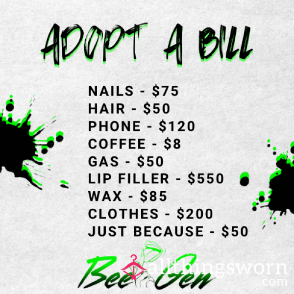 Adopt A Bill