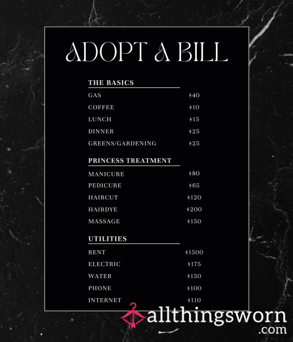 Adopt A Bill