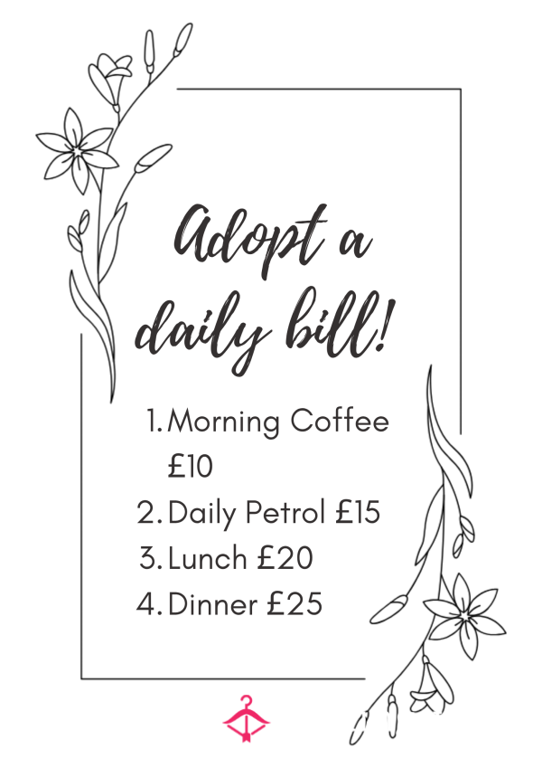 Adopt My Daily Bill – Indulge Me