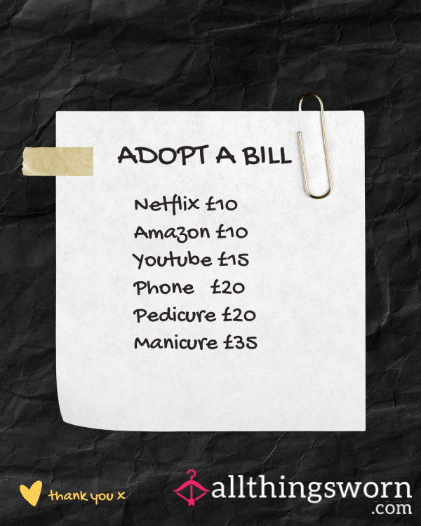 🐽💋Adopt A Bill 💋🐽