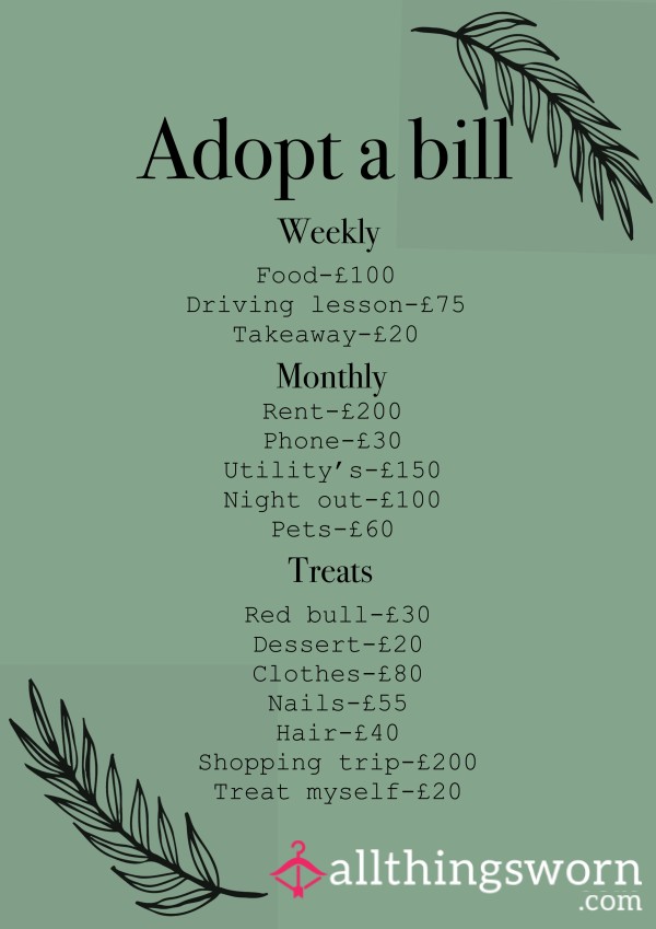 Adopt A Bill