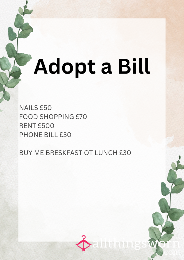 Adopt A Bill