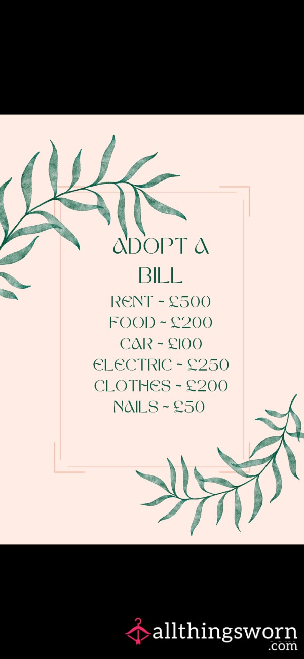 Adopt A Bill 🌿