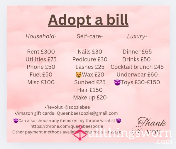 Adopt A Bill