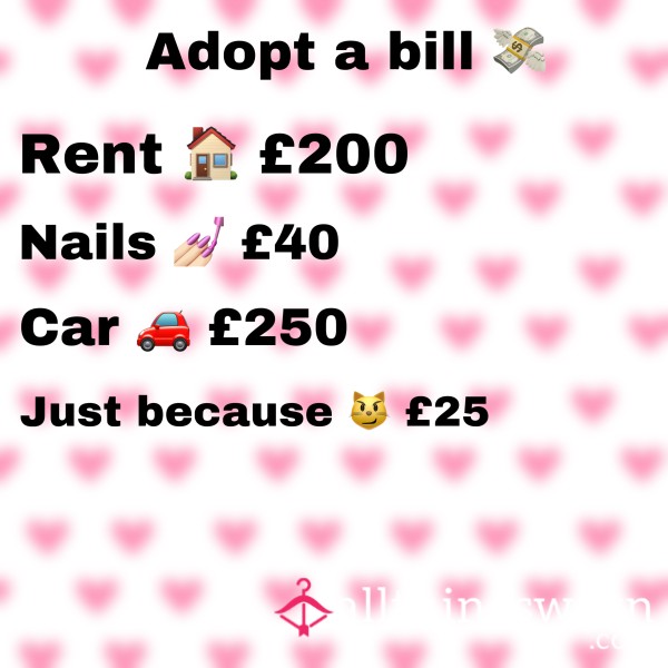 ADOPT A BILL!