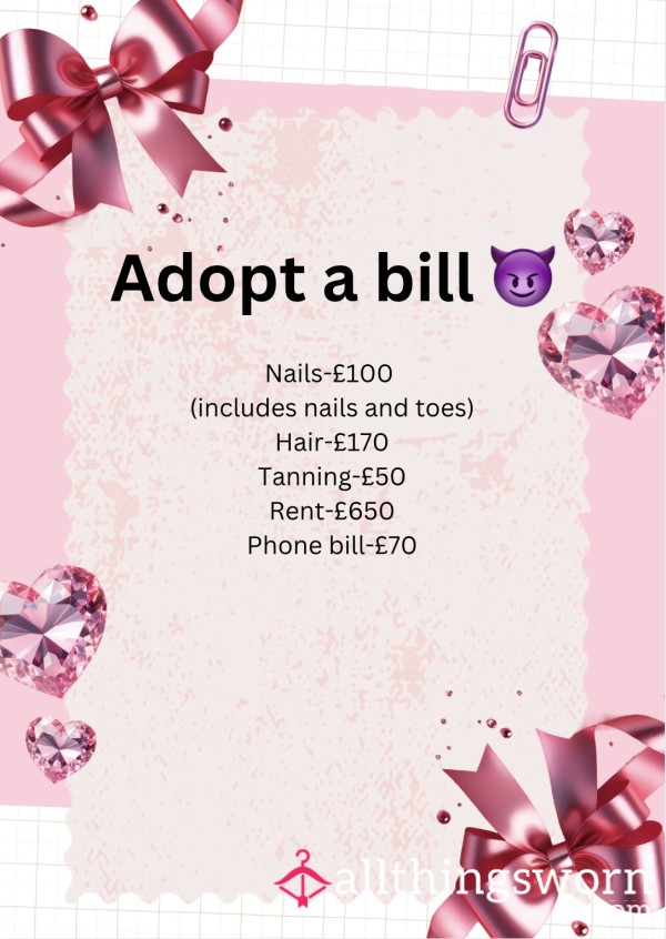 Adopt A Bill 😈