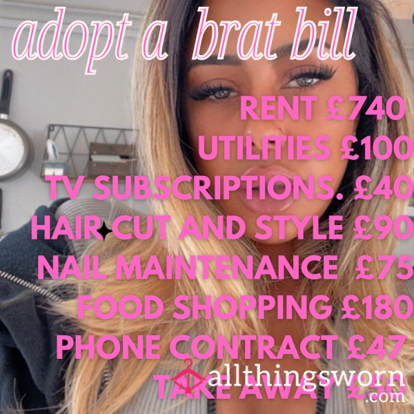 Adopt A Bill 👸🏼💋❤️