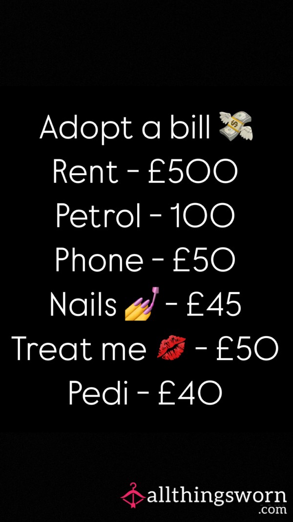 Adopt A Bill 💸