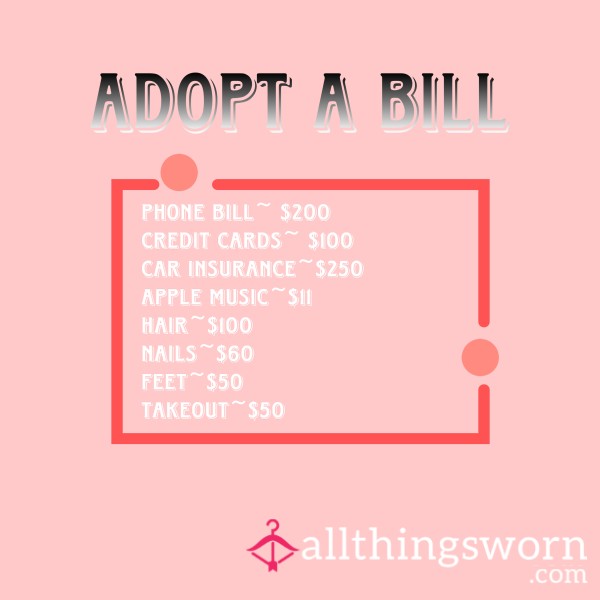 Adopt A Bill