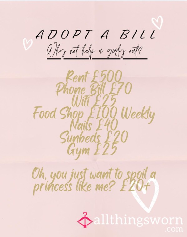 ADOPT A BILL