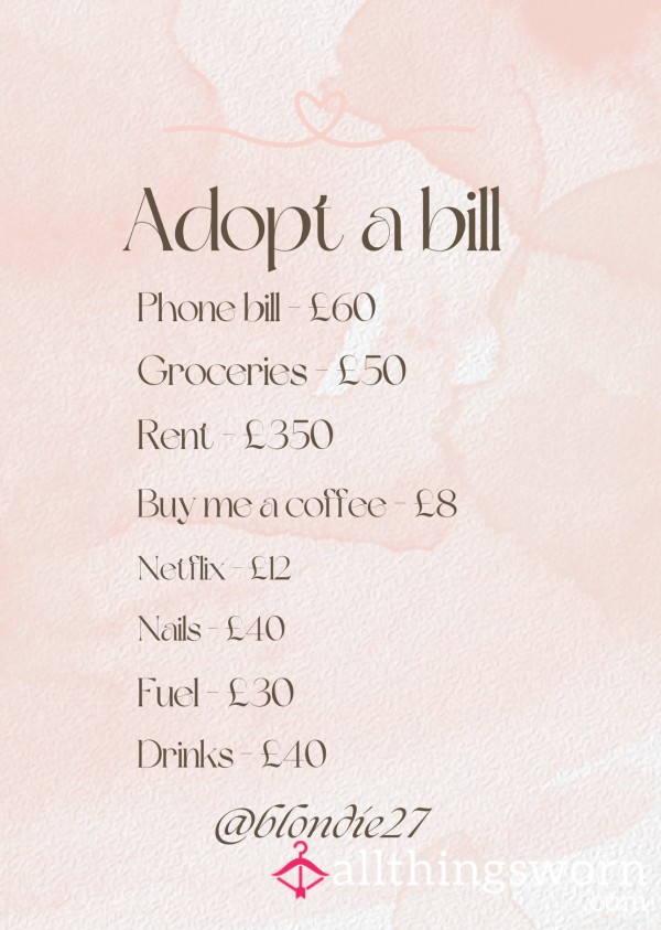 Adopt A Bill 💸👛