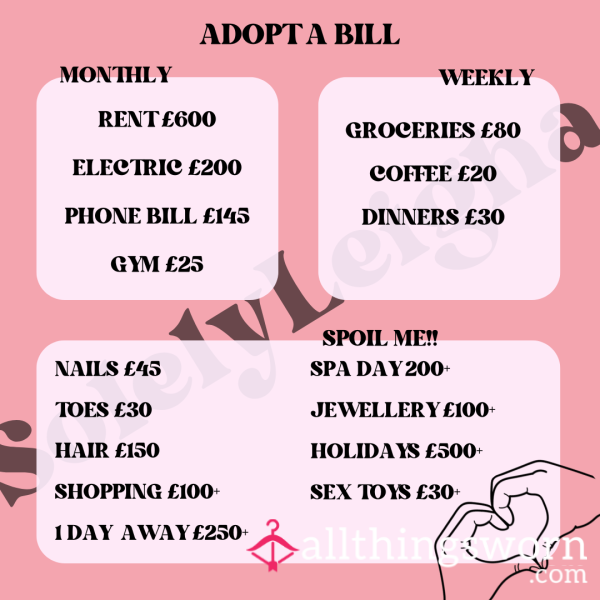 Adopt A Bill💰💸