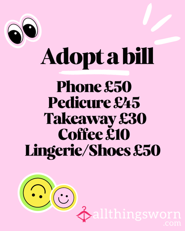 Adopt A Bill ❤️