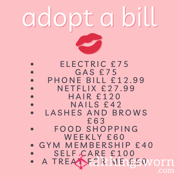 Adopt A Bill 💋😘