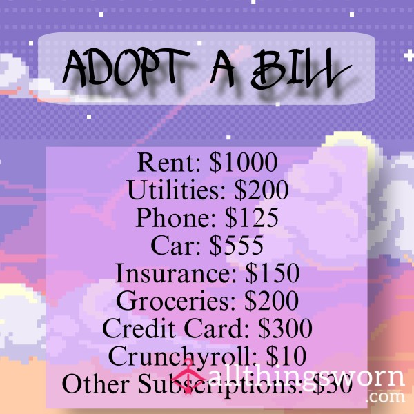 Adopt A Bill