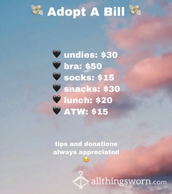 Adopt-A-Bill 🐷