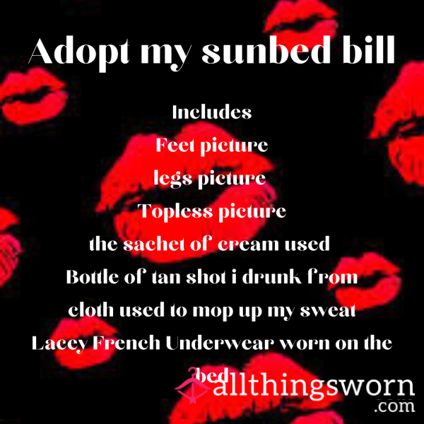 Adopt A Bill - Sunbed Edition