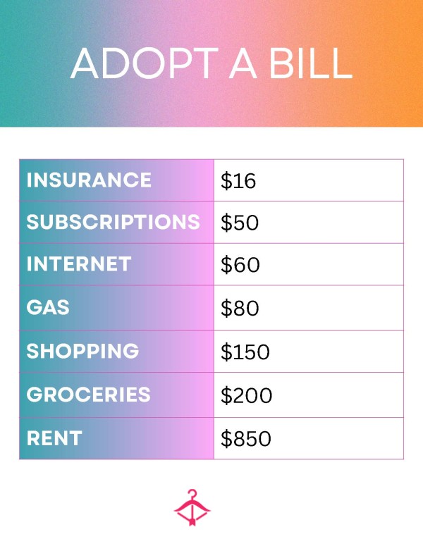 Adopt A Bill - Treat Your Goddess Well 💋