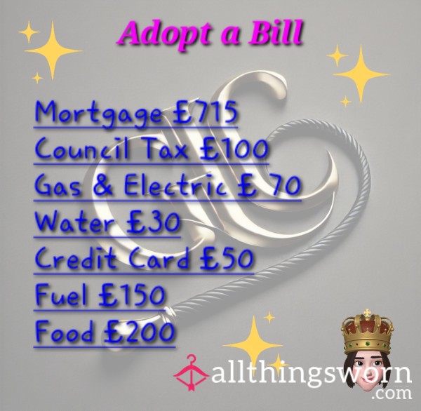 Adopt A Bill - Gain A Goddess