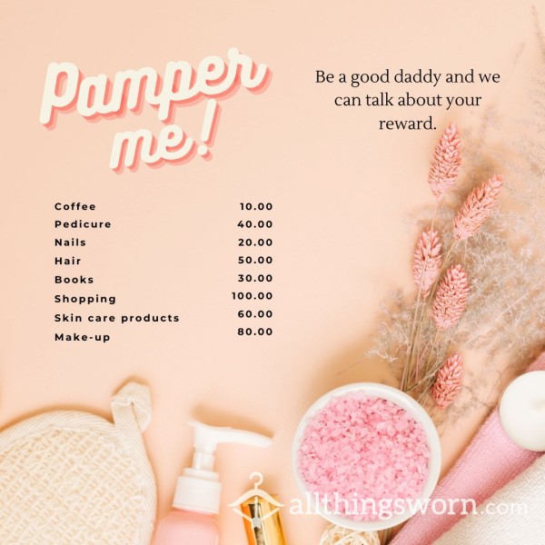 Adopt And Pamper Me