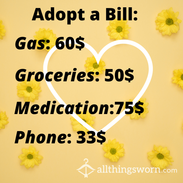 ADOPT MY BILLS