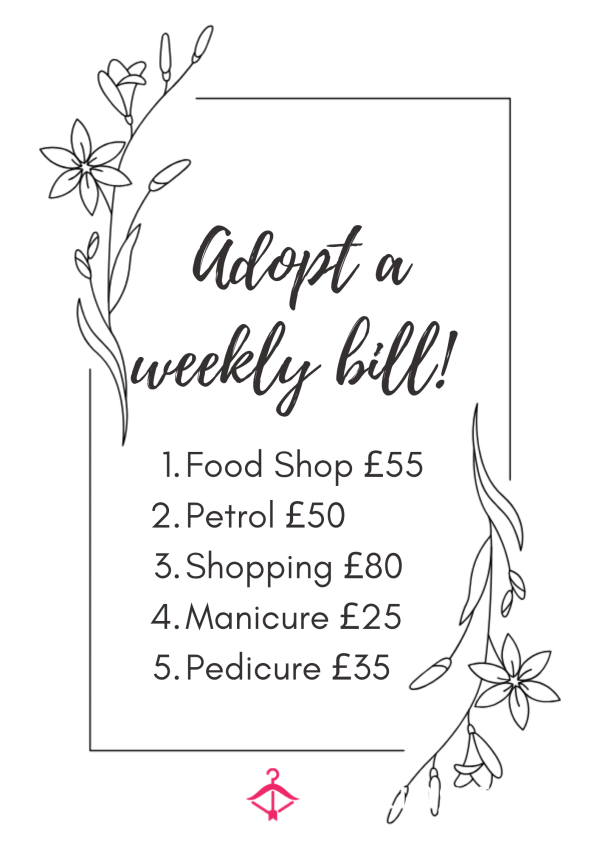 Adopt My Weekly Bill – Keep Me Coming Back For More