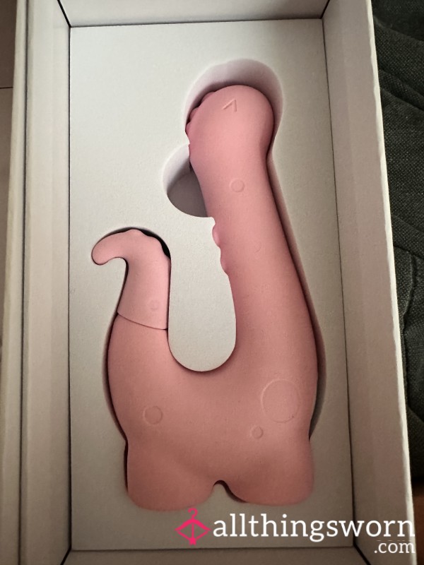 Adorable 6” Pink Dino Rechargeable Vibrator