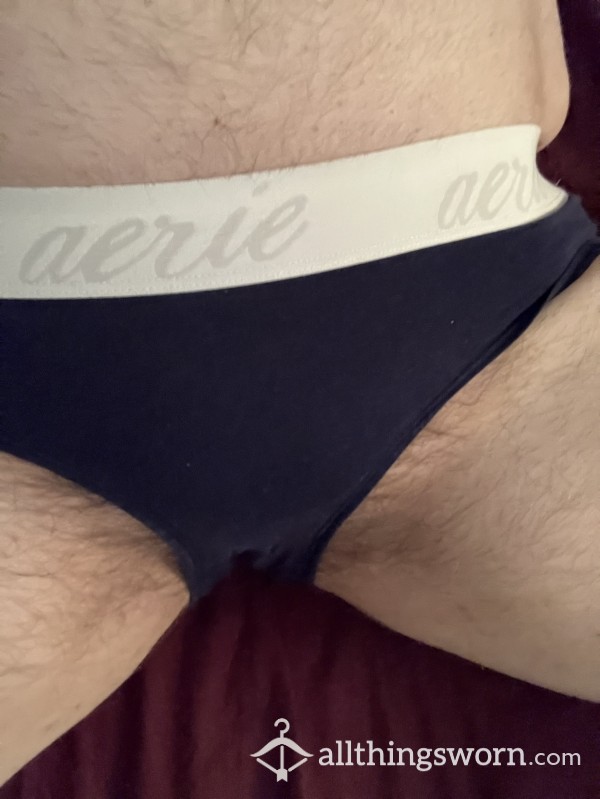 Aerie Navy Blue Cotton Panties