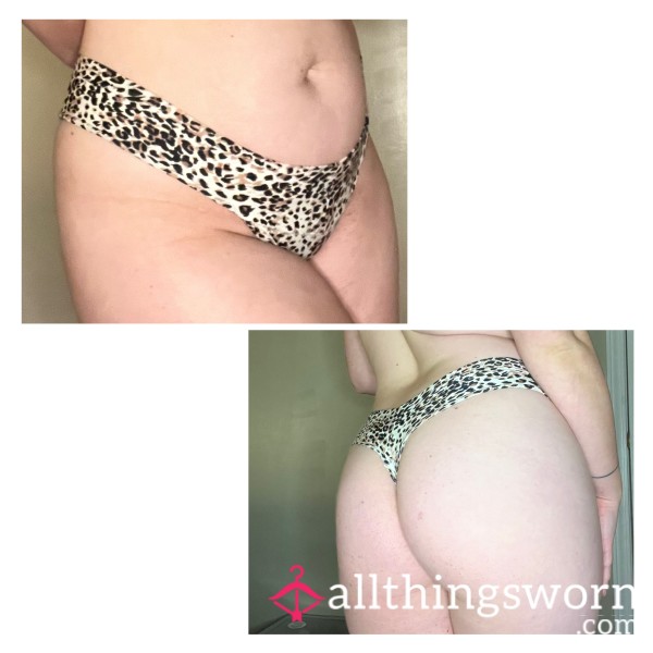 Aerie Smooth Cheetah Thong