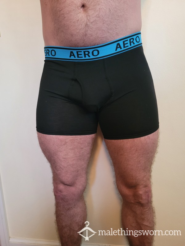 Aero Black W/blue Waistband