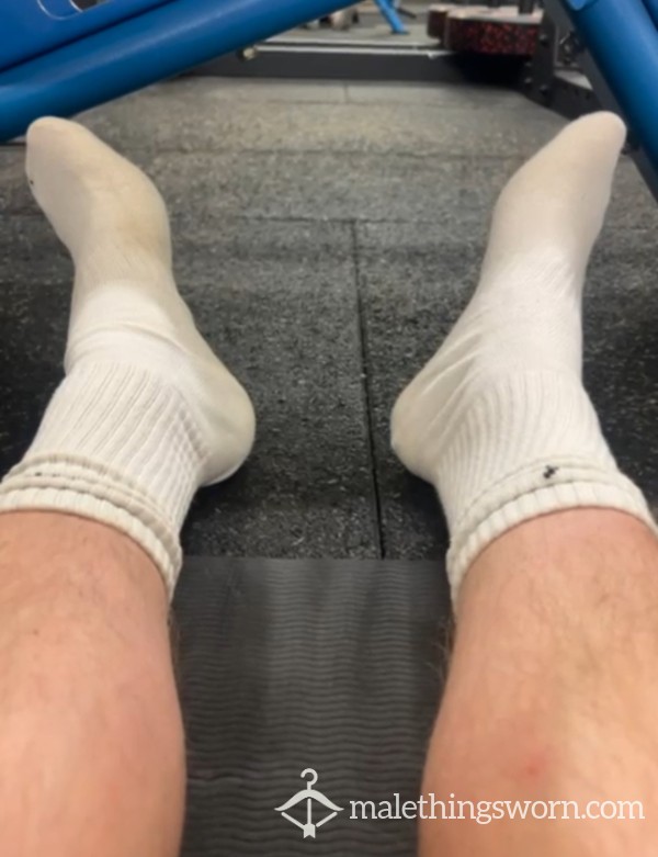 After Gym Foot Tease