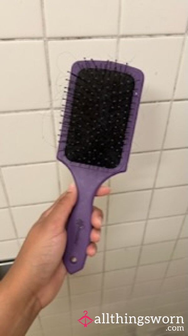 Used Hairbrush