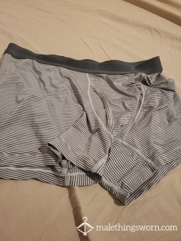 After Sport Underwear Full Of Prec*m