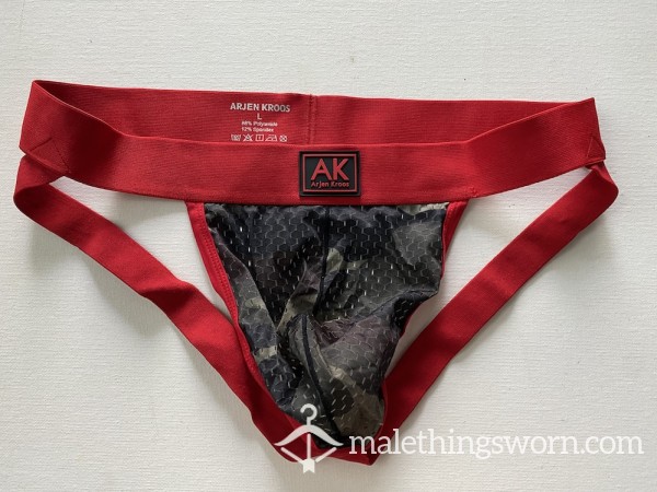 AK Camo 3 Weeks Worn Very Smelly Jockstrap