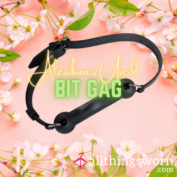 Alexibun Used Bit Gag - International Standard Shipping Included!