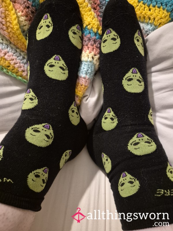 Alien Black Socks