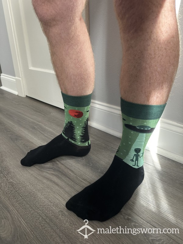 Alien Dress Socks