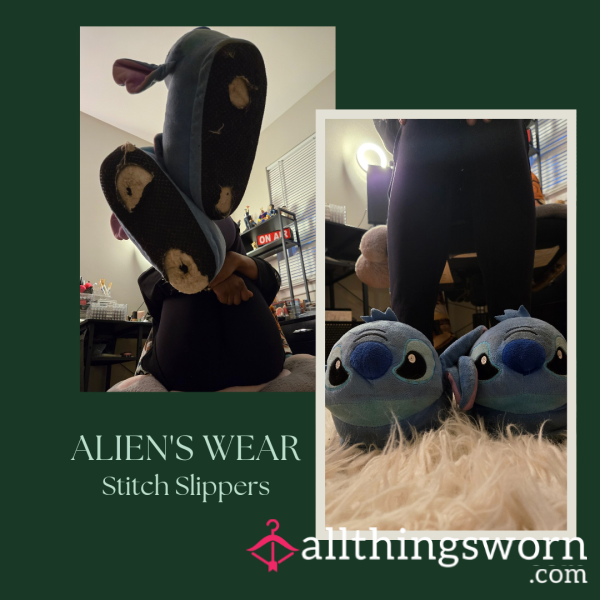 👽Alien's Wear: Stitch Slippers👽