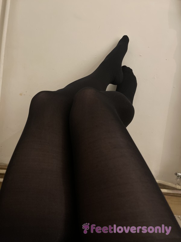 All Day Wear, Black 20 Denier Tights