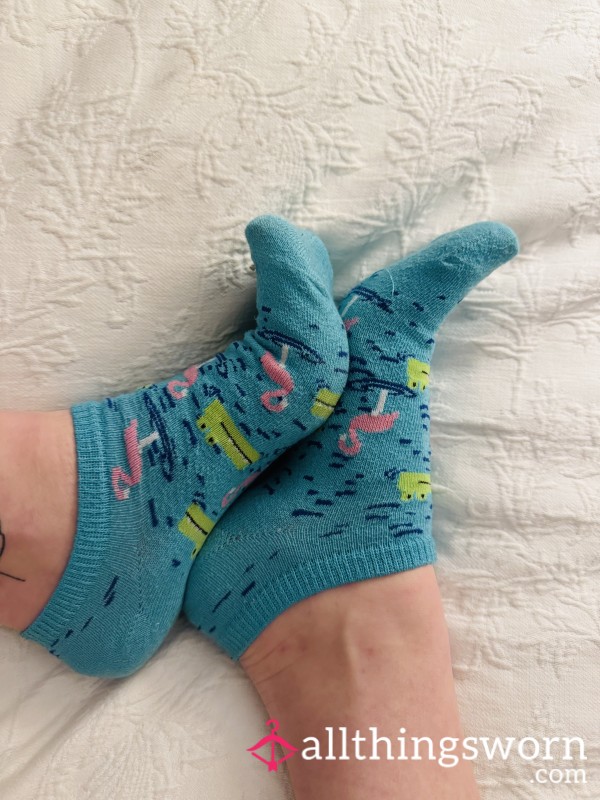 Alligator & Flamingo Socks 🐊🦩